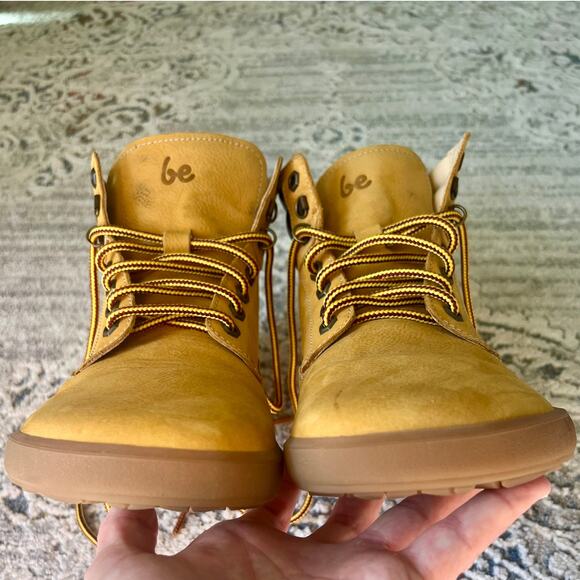 Mens Be Lenka Nevada NEO Barefoot Nubuck Leather Boots Mustard Size 10 - Picture 12 of 15